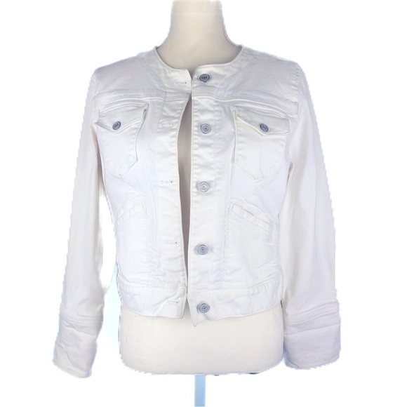 GAP Jackets & Blazers - GAP (M) white denim jacket